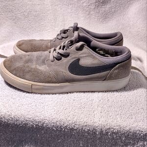 Nike SB Gray Leather Sz.2.5Y Pre-owned